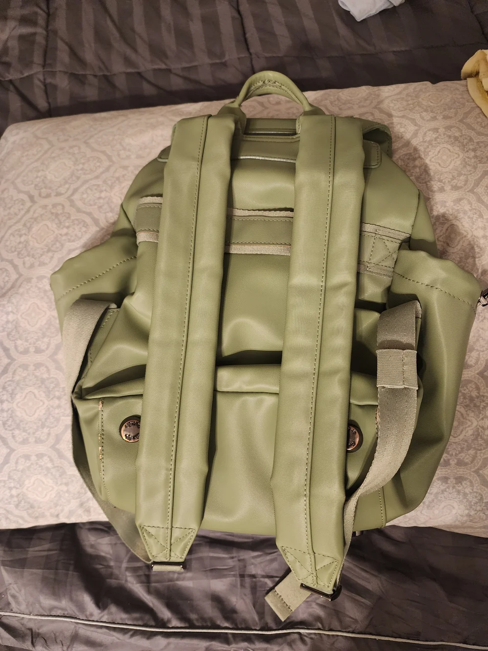 lug Sage Green Women's Backpack with Front Pocket